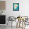 Stupell Industries Cosmopolitan & Palm Leaves Framed Floater Canvas Wall Art Design by Jo Reid